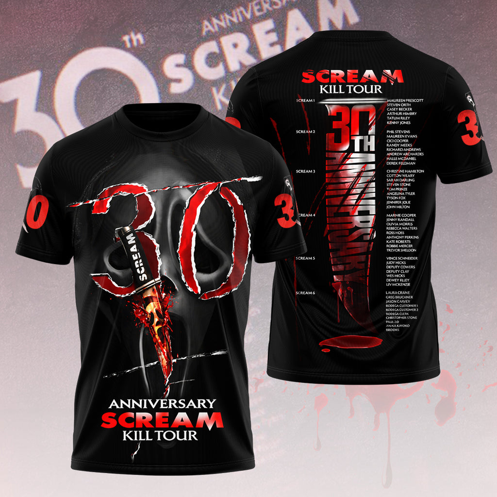 Scream 30th Anniversary 3D Apparel – GNE5244