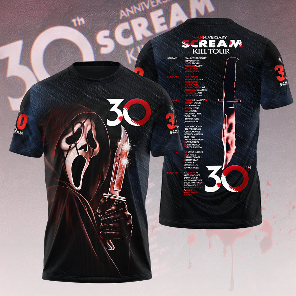 Scream 30th Anniversary 3D Apparel – HOATT16421