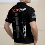 Scream 30th Anniversary Zip Polo Shirt – HOATT16362