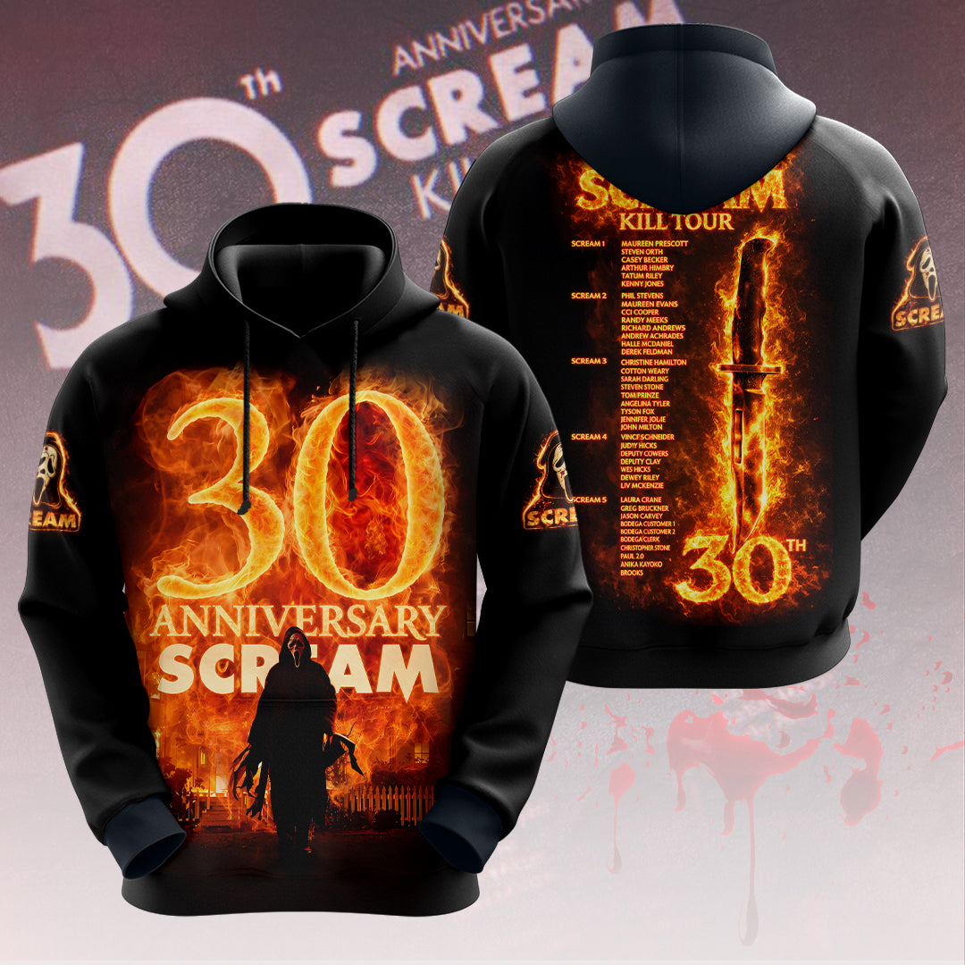 Scream 30th Anniversary 3D Apparel – HOATT16431