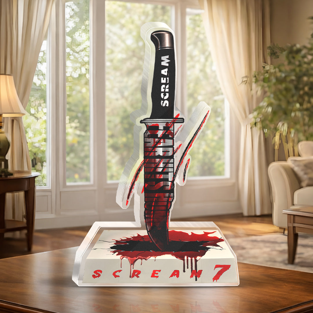 Scream Custom Shape Acrylic Plaque – HOATT16359