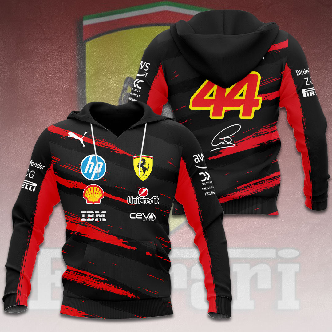 Scuderia Ferrari x Lewis Hamilton 3D Apparel – HOATT 9488