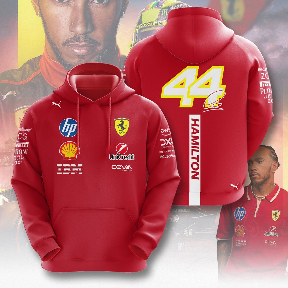Scuderia Ferrari x Lewis Hamilton 3D Apparel – MAITM 10336