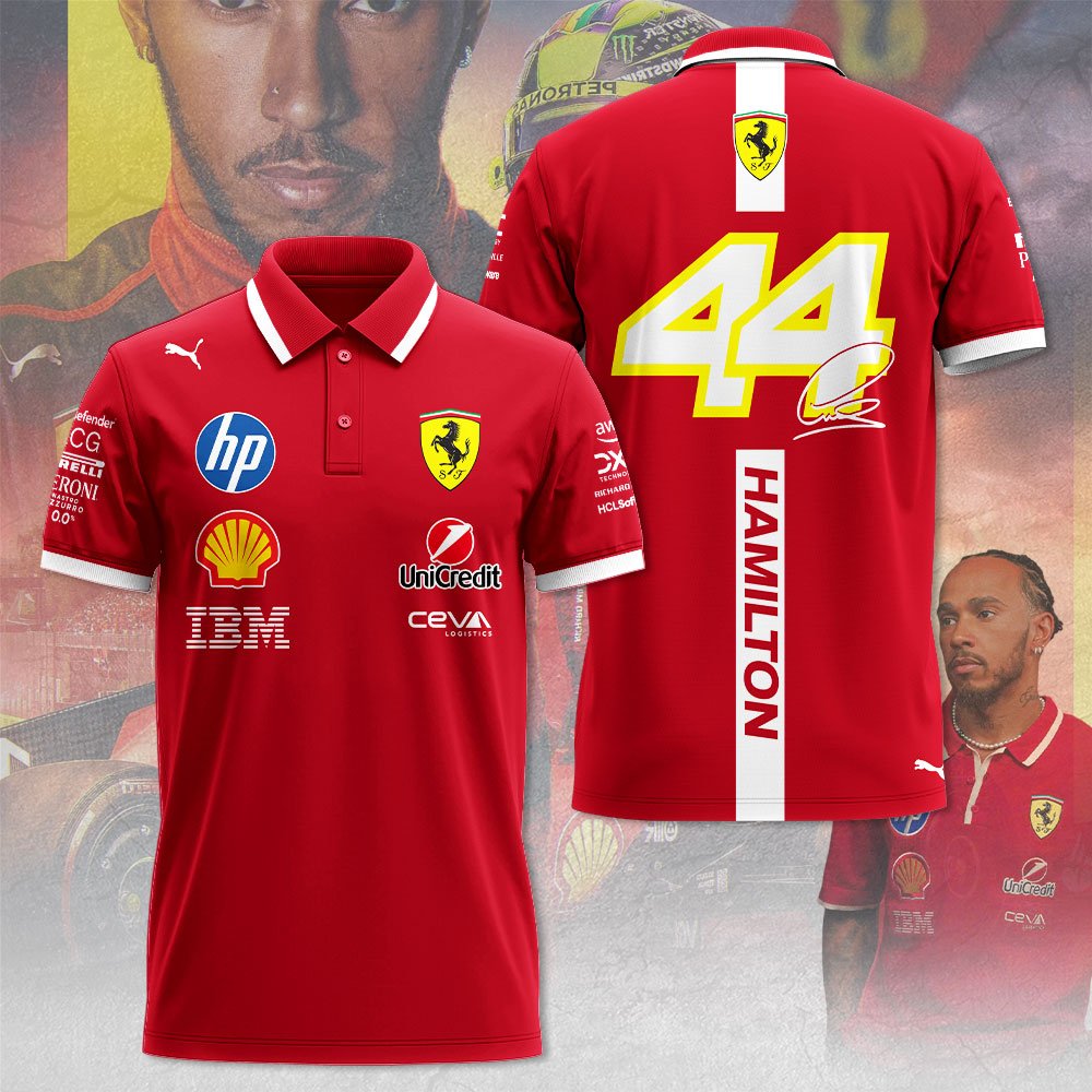 Scuderia Ferrari x Lewis Hamilton 3D Apparel – MAITM 10336