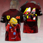 Scuderia Ferrari x Lewis Hamilton 3D Apparel – HOATT 9943