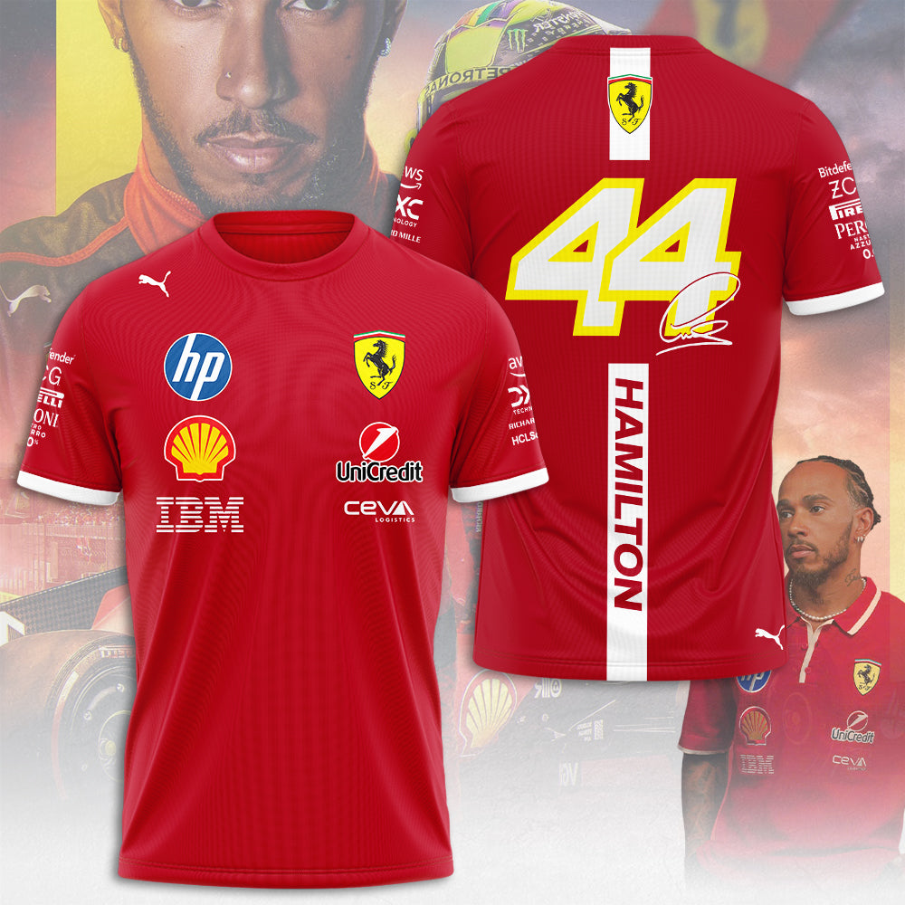 Scuderia Ferrari x Lewis Hamilton 3D Apparel – MAITM 10336