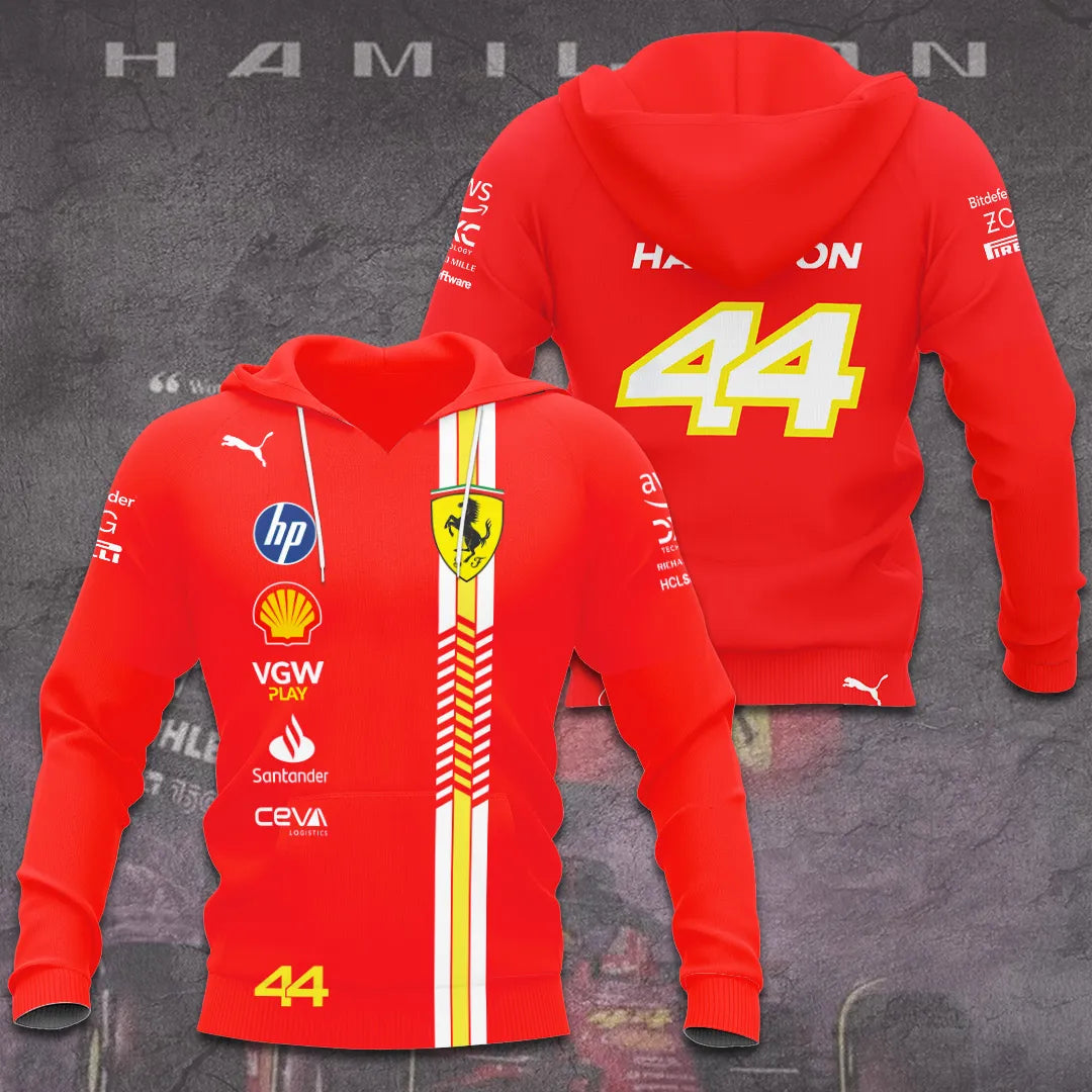 Scuderia Ferrari x Lewis Hamilton 3D Apparel – TANTN 9919