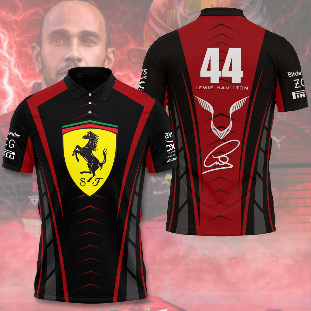 Scuderia Ferrari x Lewis Hamilton 3D Apparel – HOATT 7740