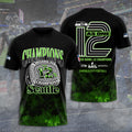 Seattle Seahawks 2025 Super Bowl LX Champions 3D Apparel – GNE5186