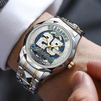 Seattle Seahawks 2025 NFC West Champions Alloy Luxury Quartz Watch – HOATT15764