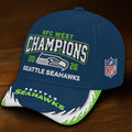 Seattle Seahawks 2025 NFC West Champions Classic Cap – HOATT15747