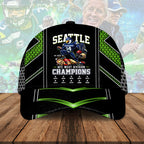 Seattle Seahawks 2025 NFC West Champions Classic Cap – HOATT15837