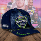Seattle Seahawks 2025 Super Bowl LX Champions Classic Cap – TMTHU4005