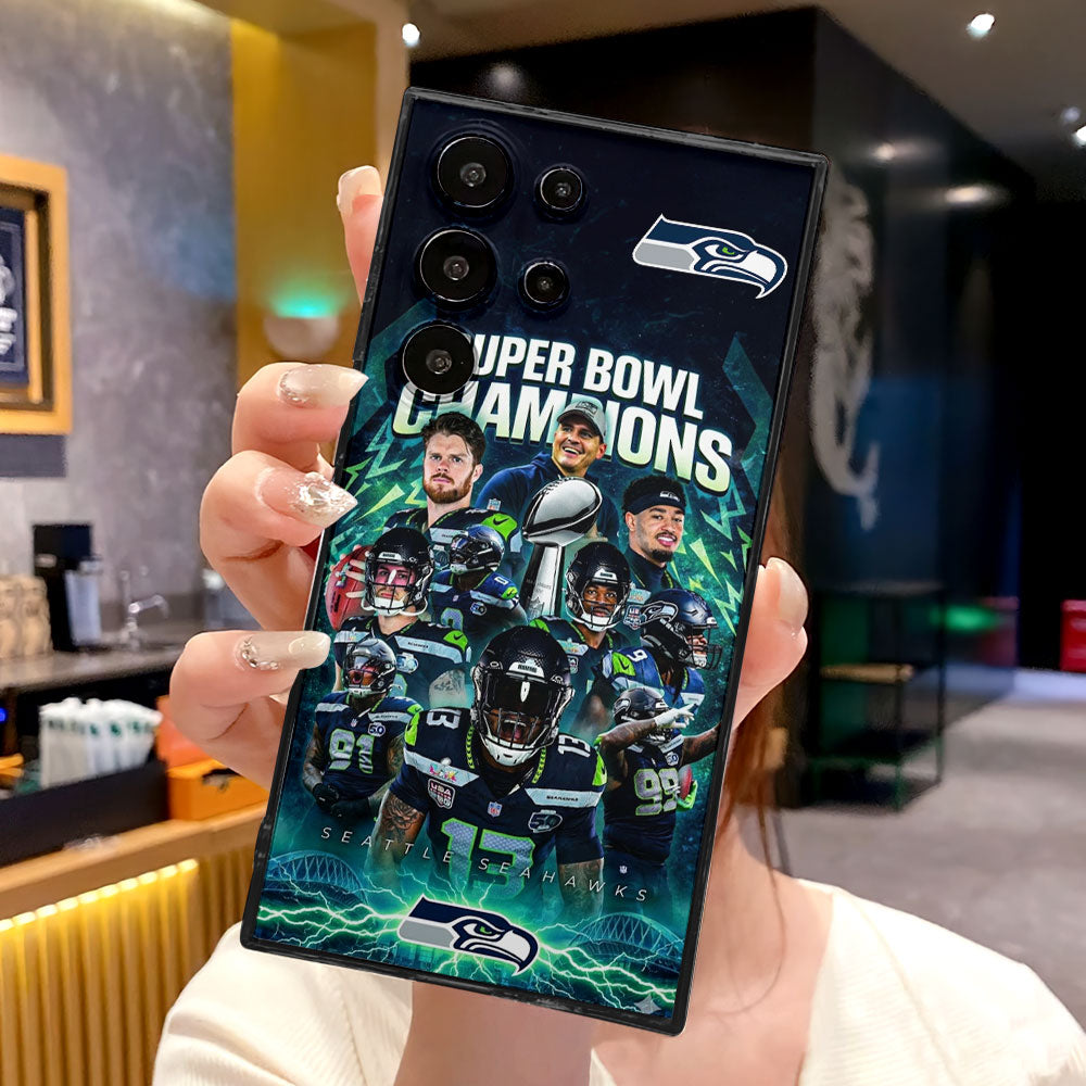 Seattle Seahawks 2025 Super Bowl LX Champions Phone Case – TMTHU3879