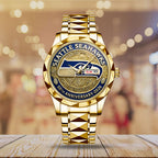 Seattle Seahawks 50th Anniversary Alloy Luxury Quartz Watch – MAITM14413