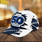 Seattle Seahawks 50th Anniversary Classic Cap – MAITM14449