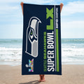 Seattle Seahawks NFC Champions Rectangle Beach Towel – TANTN20629