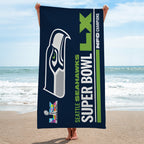 Seattle Seahawks NFC Champions Rectangle Beach Towel – TANTN20629