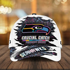 Seattle Seahawks x Crucial Catch Intercept Cancer Classic Cap – MAITM12975