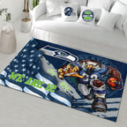 Seattle Seahawks Rectangular Rug – HOATT13178