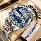 Seattle Seahawks Super Bowl LX Champions Alloy Luxury Quartz Watch – MAITM14876