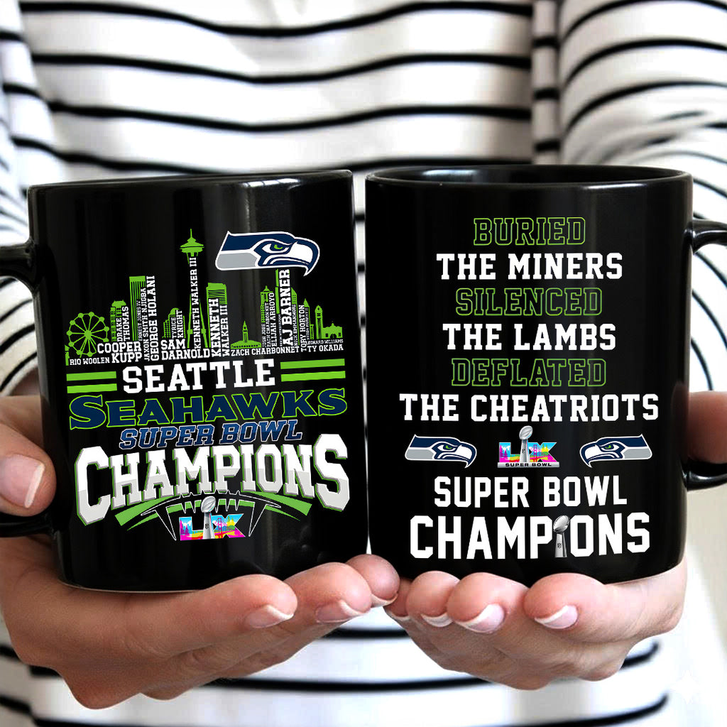 Seattle Seahawks Super Bowl LX Champions Ceramic Mug – MAITM14898