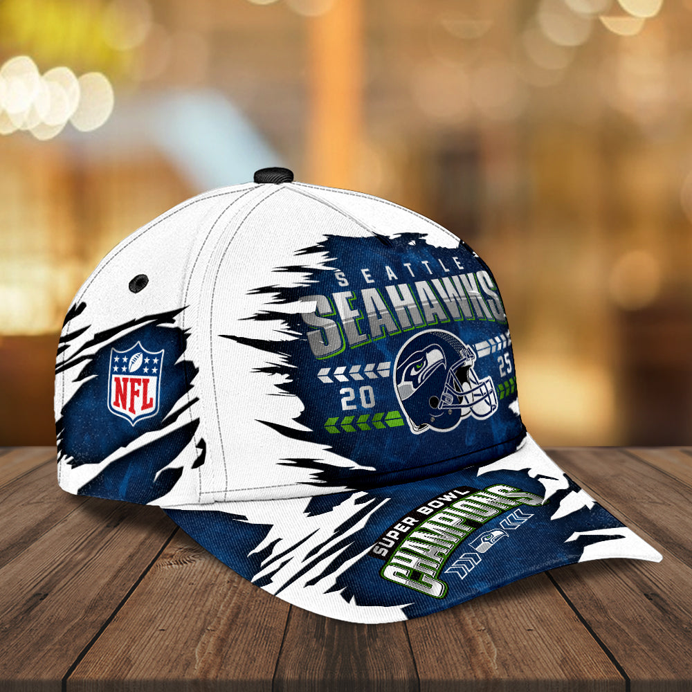 Seattle Seahawks Super Bowl LX Champions Classic Cap – MAITM14899