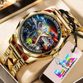 Seattle Seahawks x New England Patriots Super Bowl LX 2025 Alloy Luxury Quartz Watch – TMTHU3475