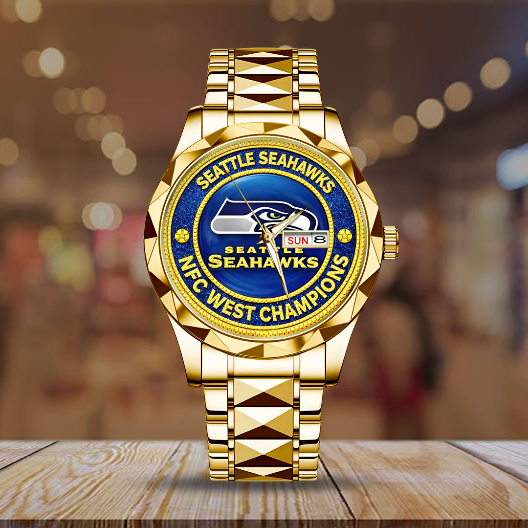 Seattle Seahawks Alloy Luxury Quartz Watch – TMTHU3420