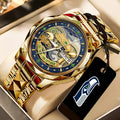 Seattle Seahawks Alloy Luxury Quartz Watch – TANTN20781