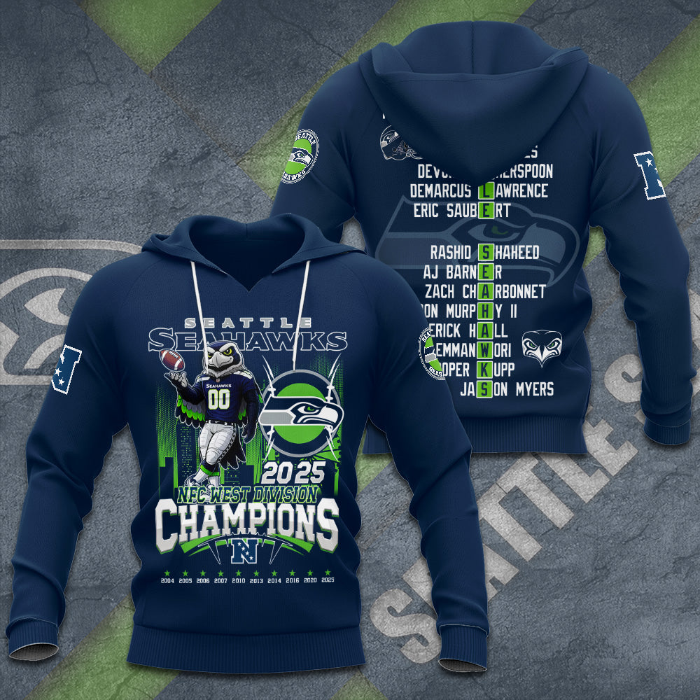 Seattle Seahawks 3D Apparel – TANTN19931