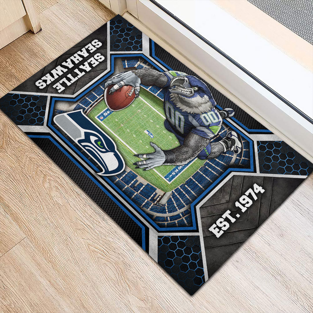 Seattle Seahawks Custom Doormat – HOATT12636