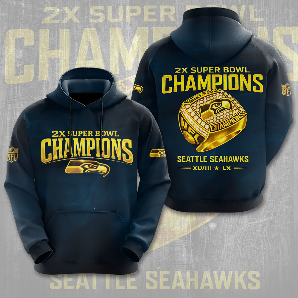 Seattle Seahawks 3D Apparel – GNE5096