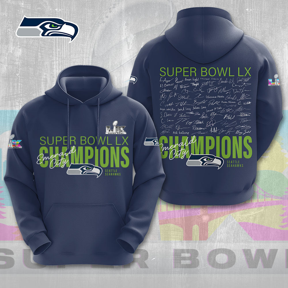 Seattle Seahawks 3D Apparel – GNE5097