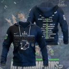 Seattle Seahawks 2025 NFC Champions 3D Apparel – TANTN20655