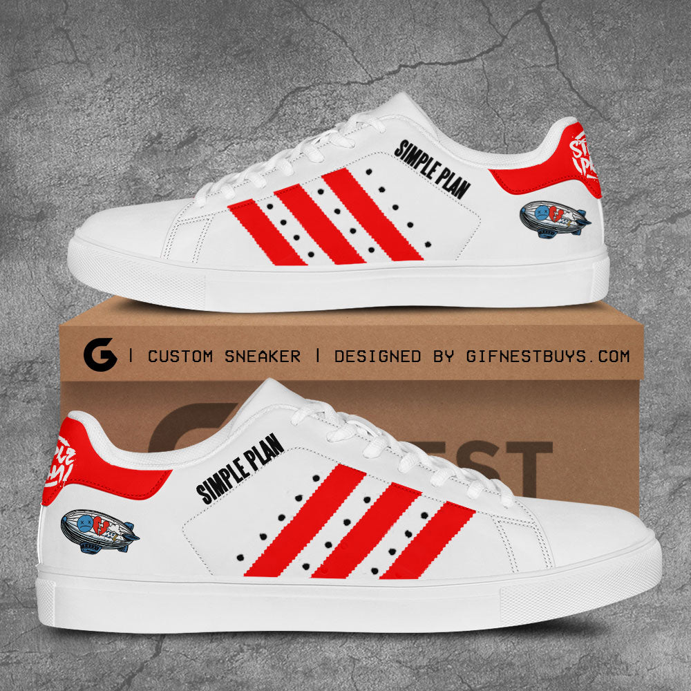 Simple Plan Tour 2026 Custom SS Shoes – TANTN22606