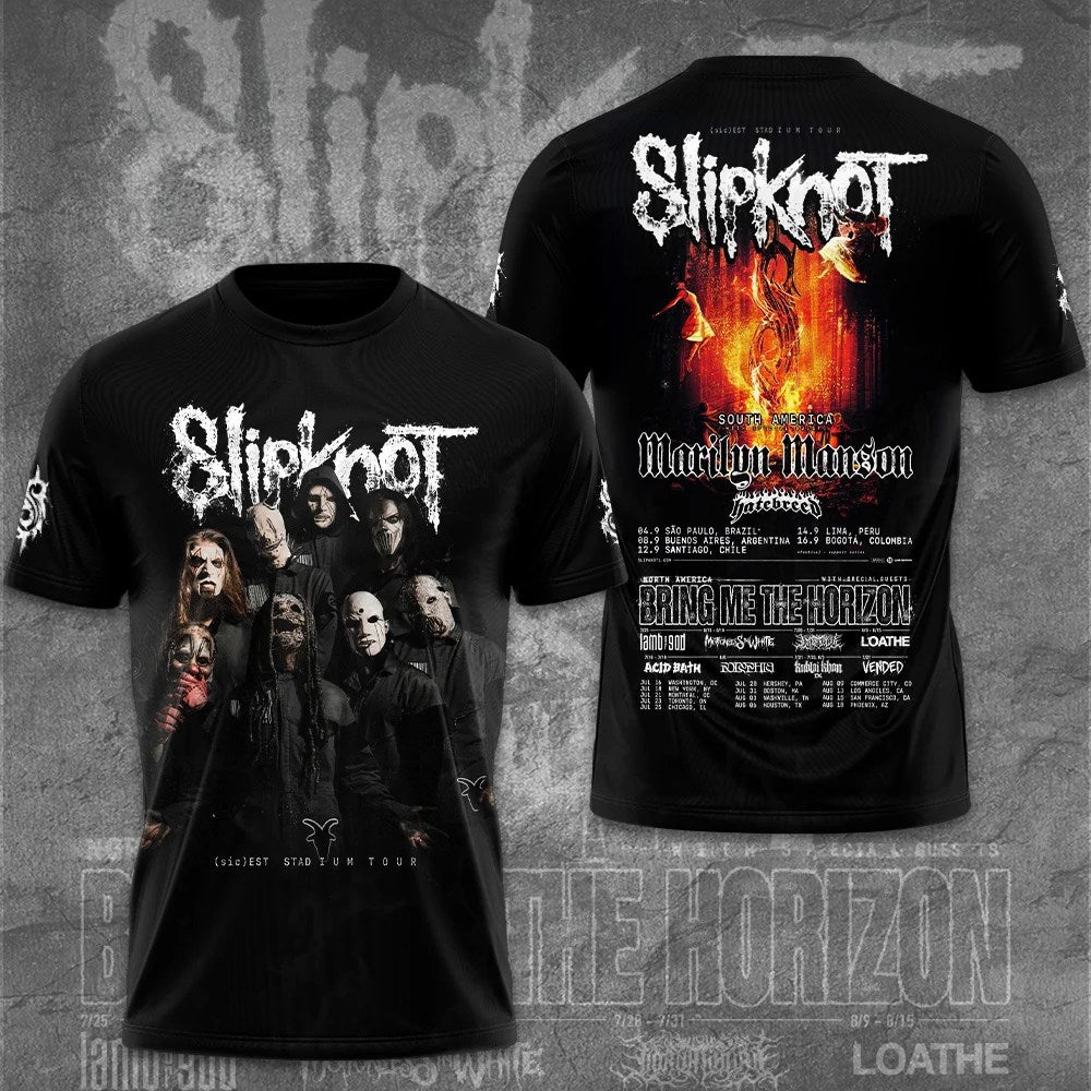 Slipknot Tour 2027 3D Apparel – GNE8922