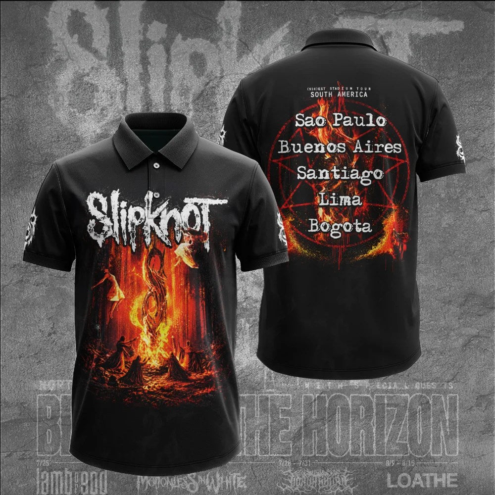 Slipknot Tour 2027 3D Apparel – GNE9002