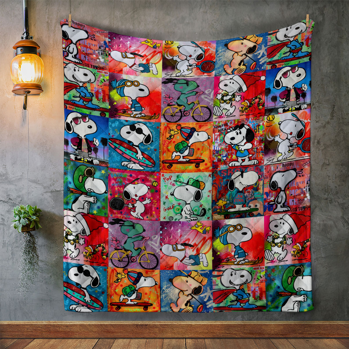 Snoopy Quilt Blanket – HOATT14097