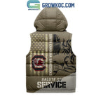 South Carolina Gamecocks Salute To Service Sleeveless Puffer Jacket