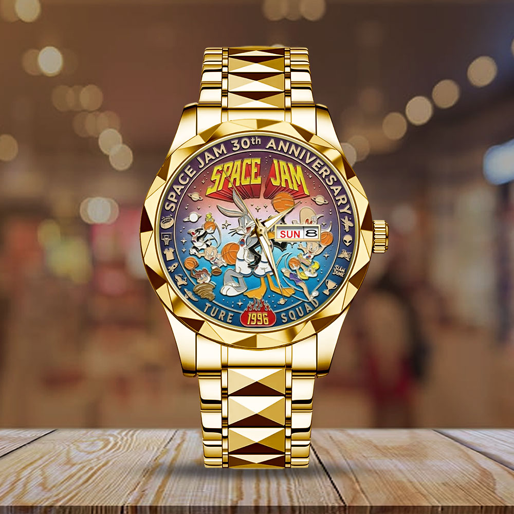 Space Jam 30th Anniversary Alloy Luxury Quartz Watch – TMTHU4253