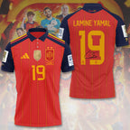 Spain National Team 2026 FIFA World Cup Champions x Lamine Yamal 3D Apparel – TANTN24375