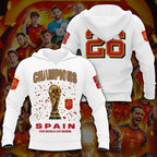 Spain National Team 2026 FIFA World Cup Champions 3D Apparel – TANTN24370