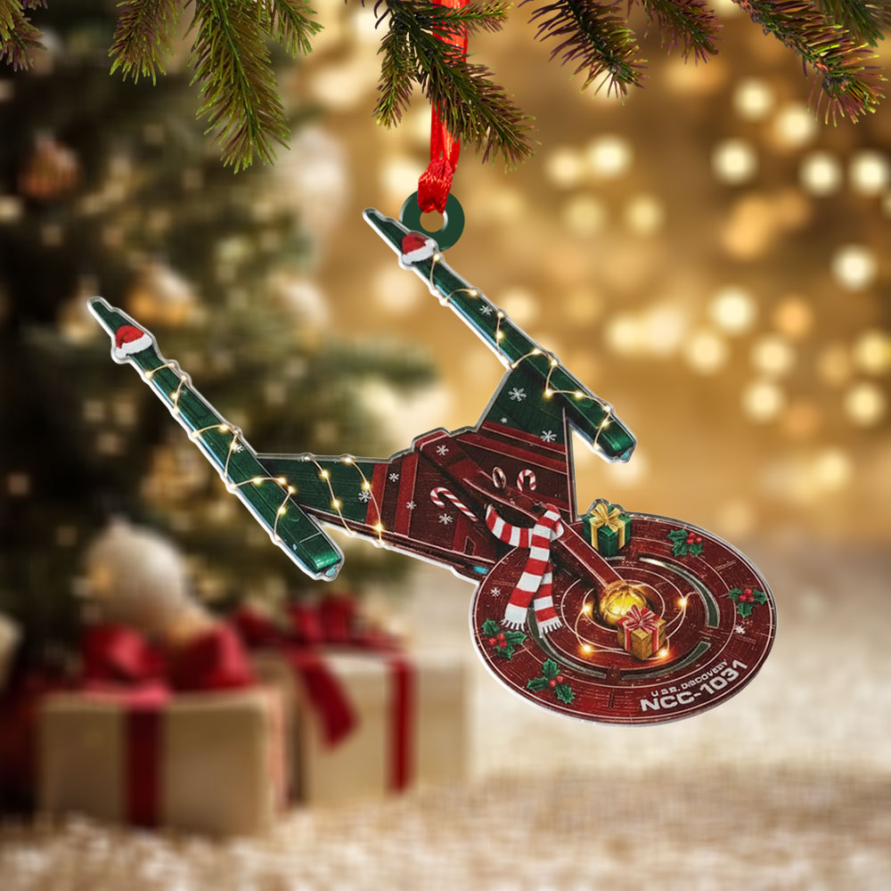 Star Trek Custom Shape 2-sided Acrylic Ornament – TMTHU2312