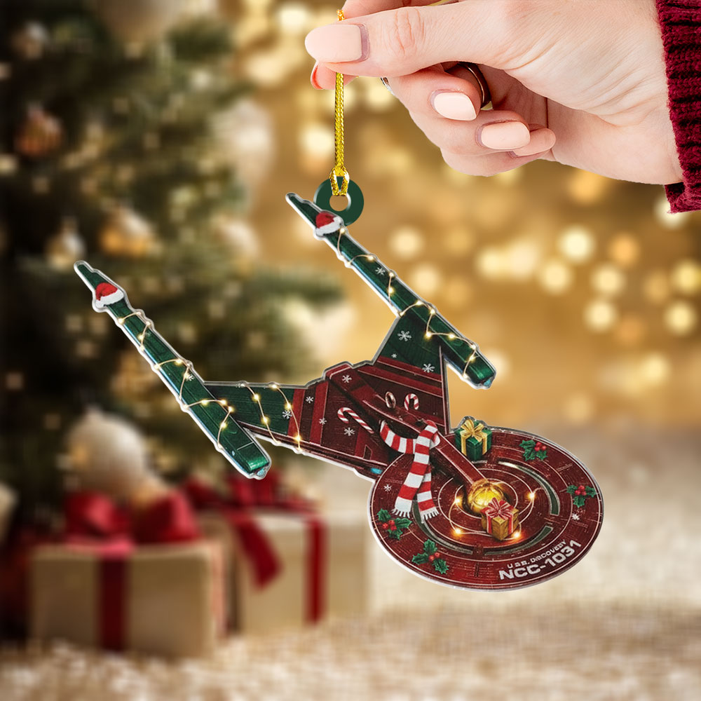 Star Trek Custom Shape 2-sided Acrylic Ornament – TMTHU2312