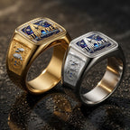 Star Trek 60th Anniversary 2026 3D Engraved Ring – TMTHU6653