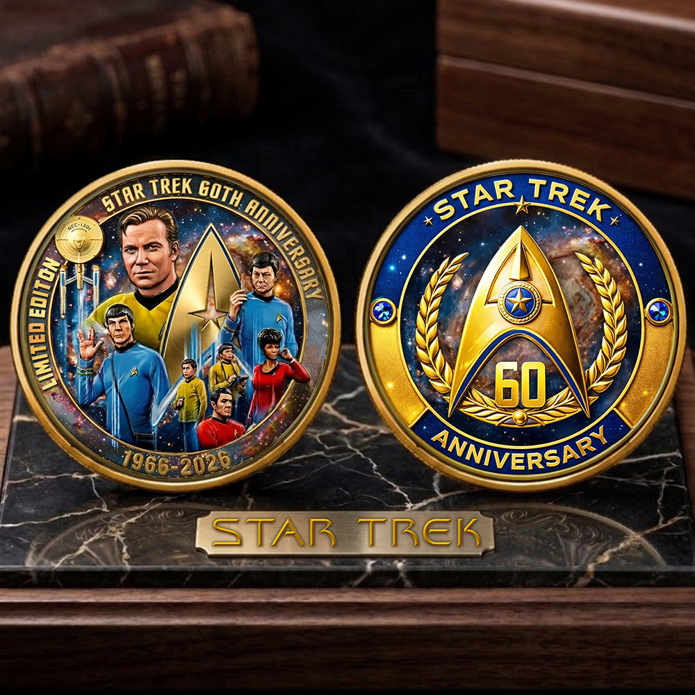 Star Trek 60th Anniversary 2026 Commemorative Coin – TMTHU4529