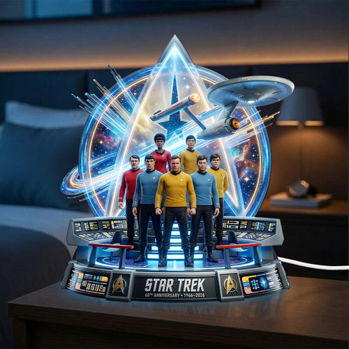 Star Trek 60th Anniversary 2026 Custom Shape Acrylic Light Box – TMTHU6630