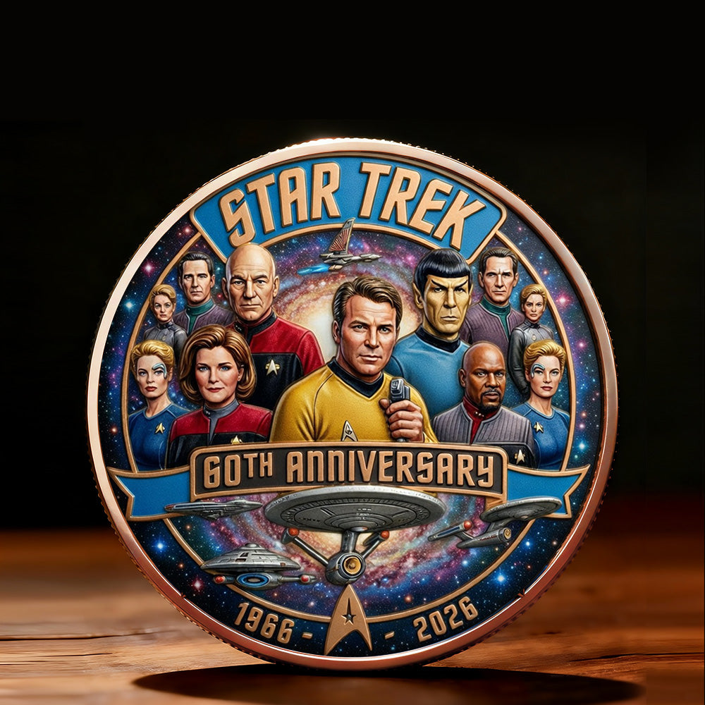 Star Trek 60th Anniversary 2026 Commemorative Coin – TMTHU4841