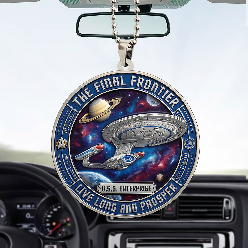 Star Trek 60th Anniversary 2026 Custom shape 2-sided Acrylic Car Ornament – TANTN21389